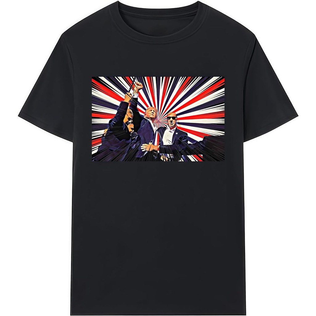 Camiseta Make America Great Again 2025 Donald Trump Novidade MAGA Graphic Shirt para homens, mulheres e adolescentes