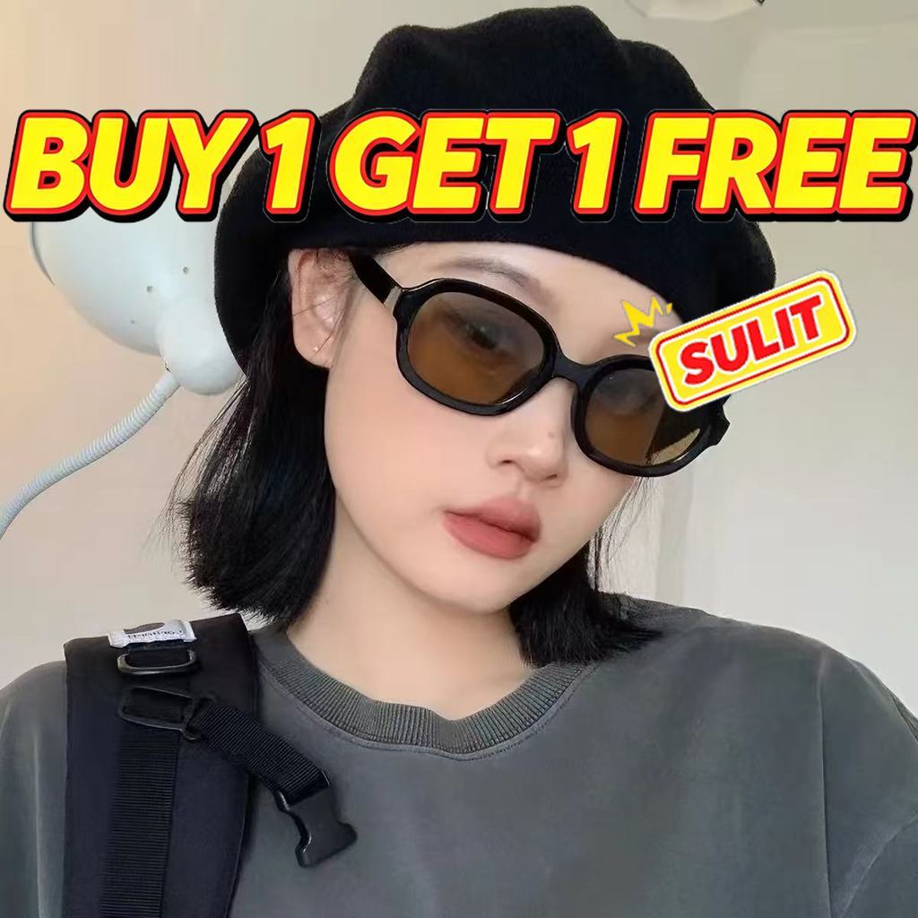 (Compre 1 E Ganhe 1 Grátis) Óculos De Sol Europeus Americanos Hot Girl Internet Celebrity Feminino Ins Hip-hop Retro Pro