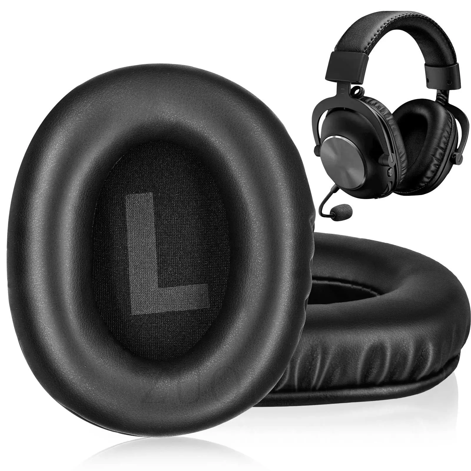 For Logitech G Pro/G Pro X  Wireless Gaming Headset Cushions Earmuffs Accessories Replacement Ear pads ear cushion cover