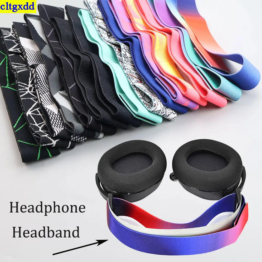 Cltgxdd 1 Piece Suitable for Steelseries Arctis 7 9 9X PRO Frost Blue Hanging Headband Elastic Headband Headphone Strap