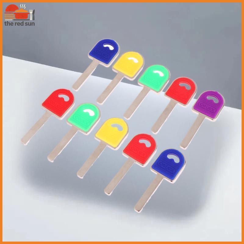 TSBR 10 Pçs/Lote Chave Colorida nk Sccessories Para Galpão/Corrente/Gate/Garage Fazendo Molde .
