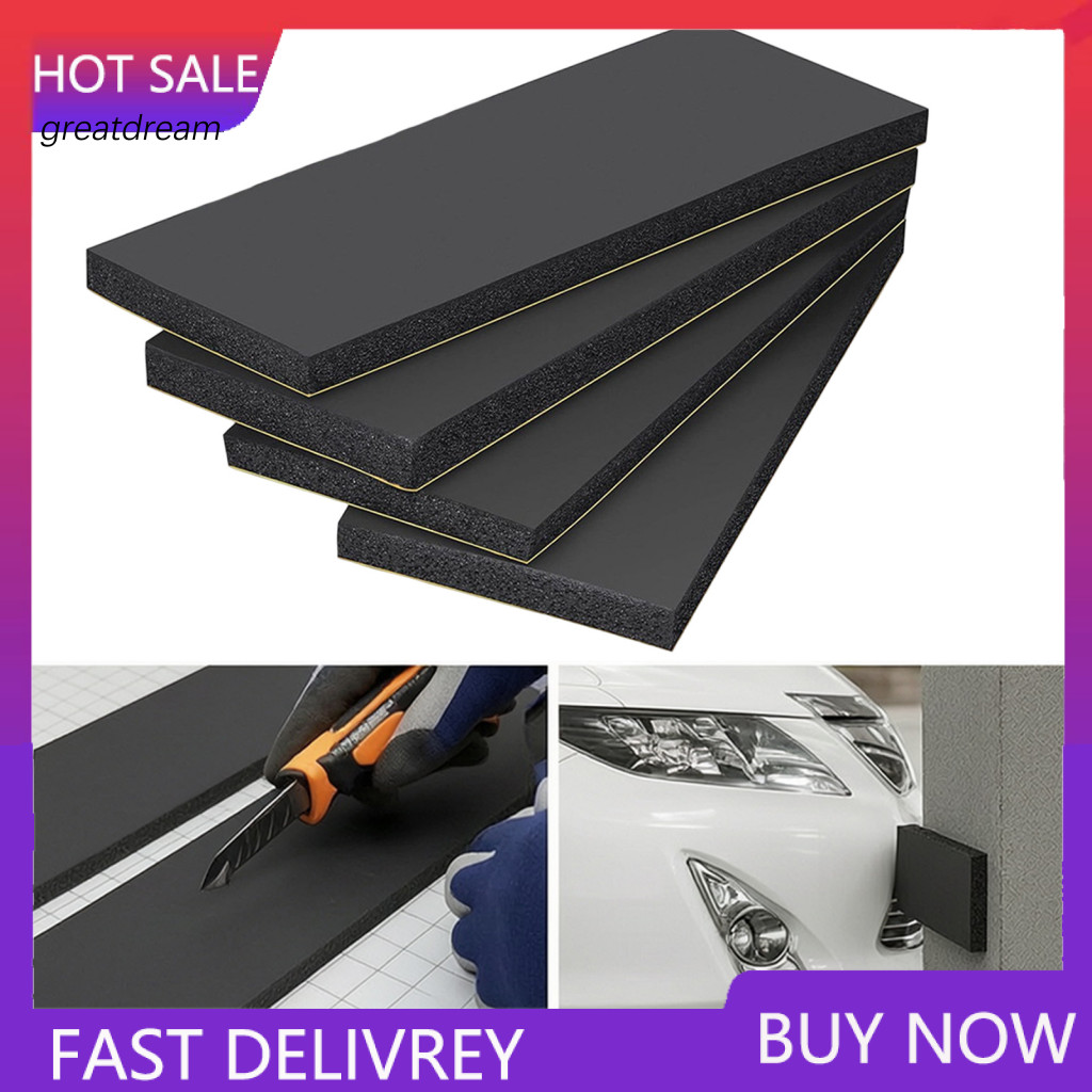 Anti Collision Strip Durable Wall Guard 4pcs Garage Protector Car Door Bumper Anti-collision Self-adhesive Eva Foam Pads