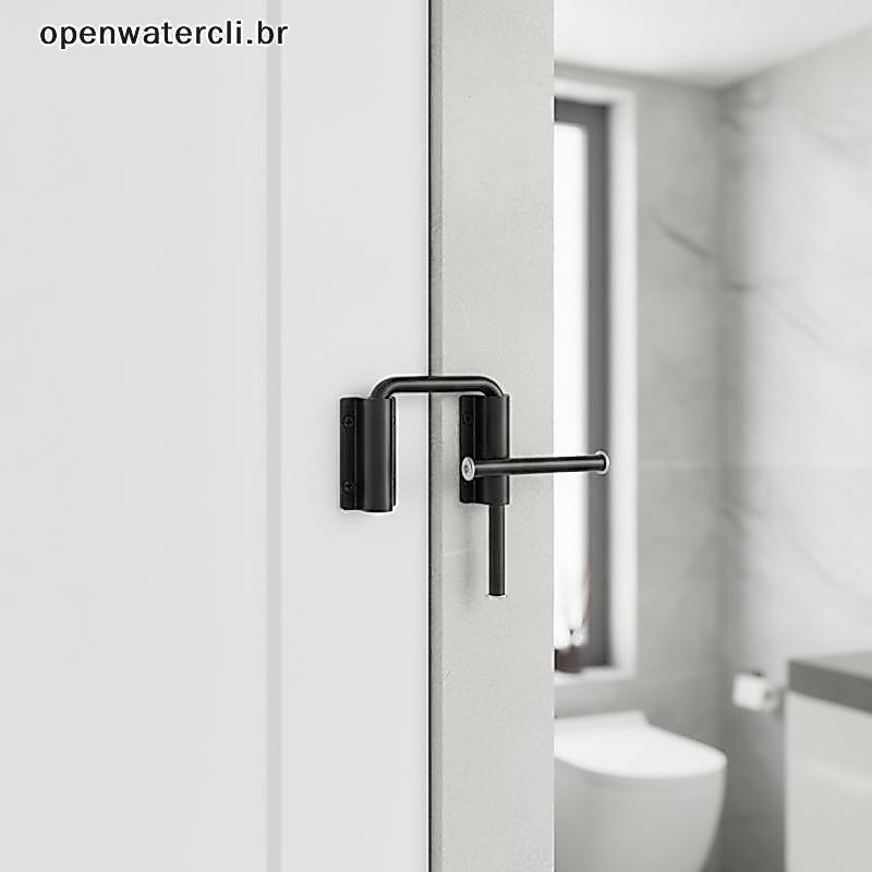 Trava De Porta Anti-Roubo , Durável , À Prova De Ferrugem , Aço Inoxidável , 90/180 Graus , Portão Para Quintal , Garage