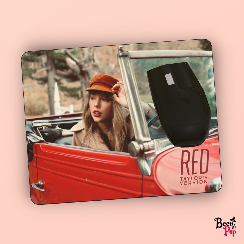 Mouse Pad - Taylor Swift (Red Taylor's Version)