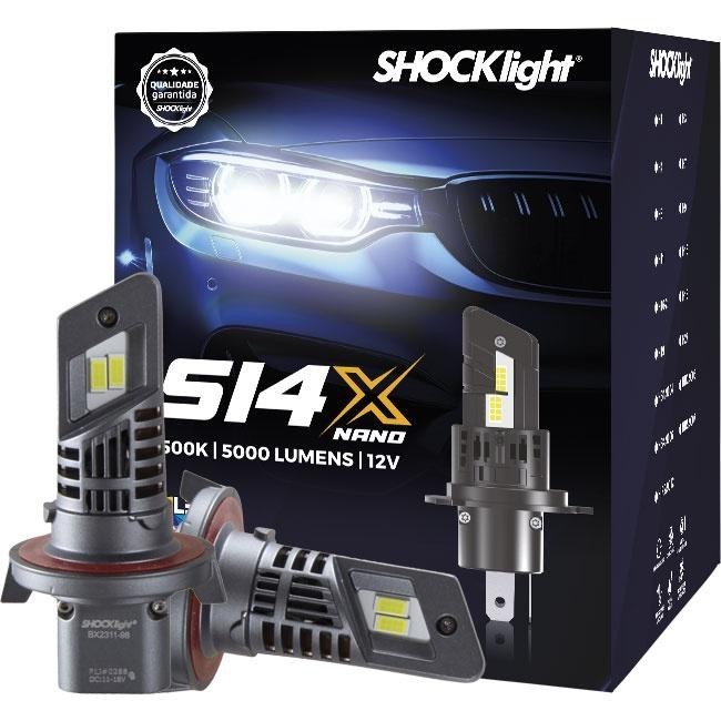 KIT LED NANO S14X H13 6500K 5000 LUMENS 12V