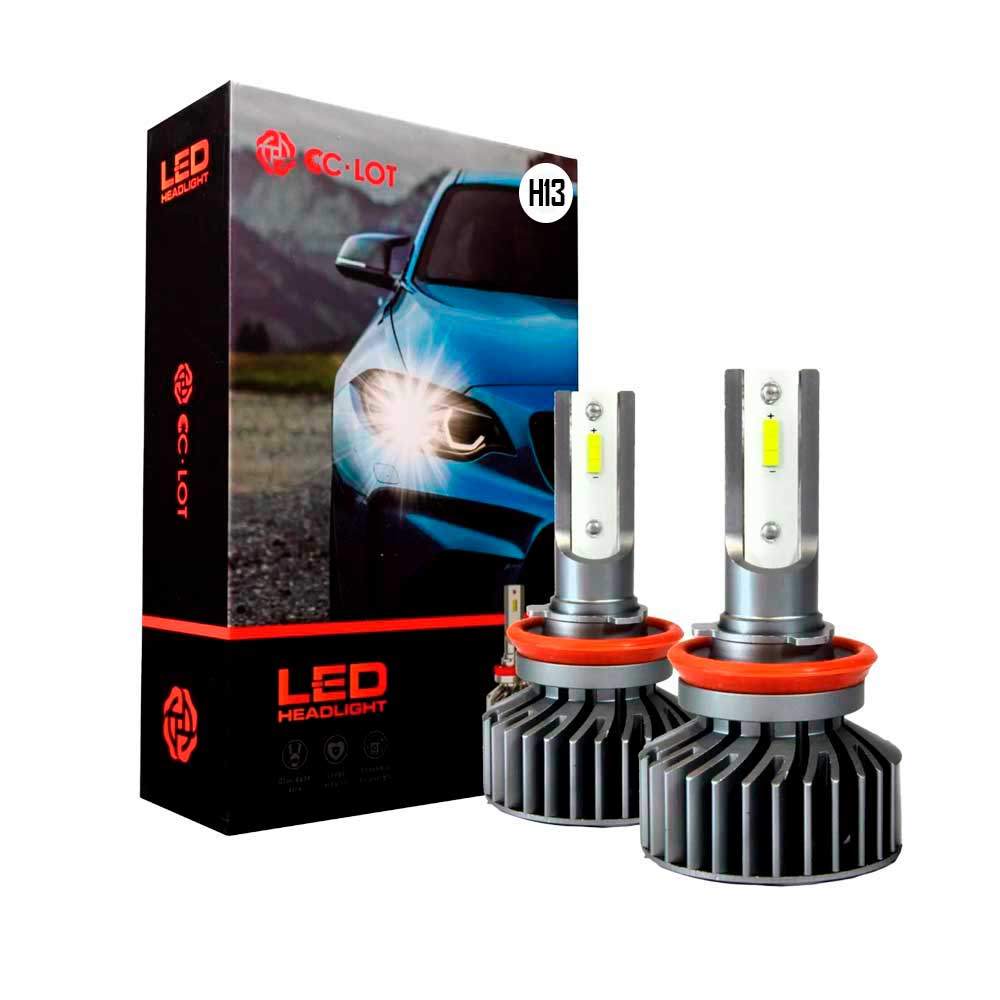 Lâmpada Headlight Led CC-Lote JR8 - H13 5000 Lumens 6000k