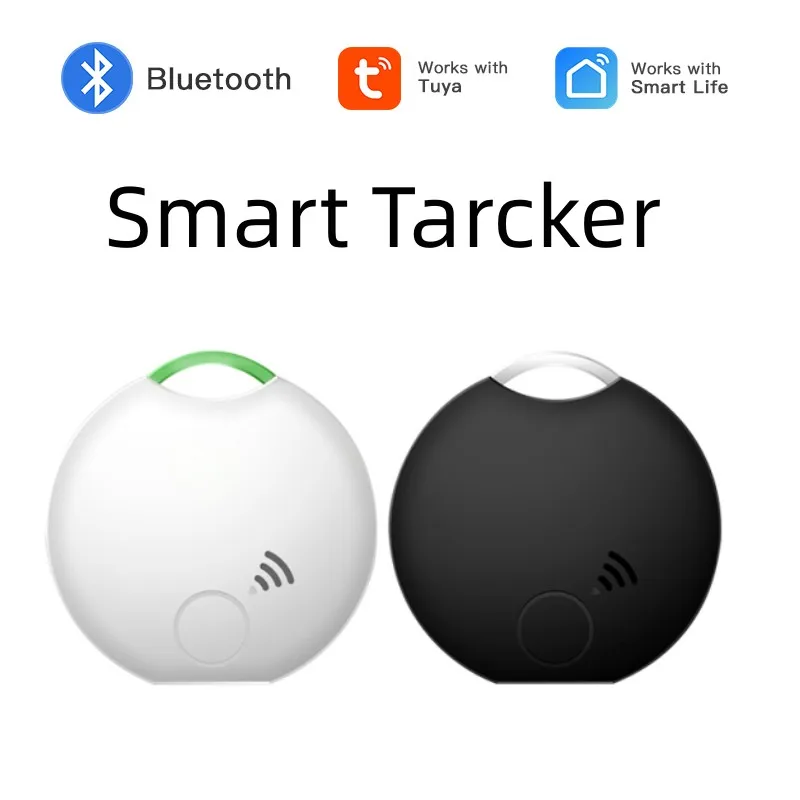 Work with Tuya Smart Bluetooth Anti-loss Device Key Wallet Wireless Finder Smart Electronic Tracker Portable Pet Ltem Finder