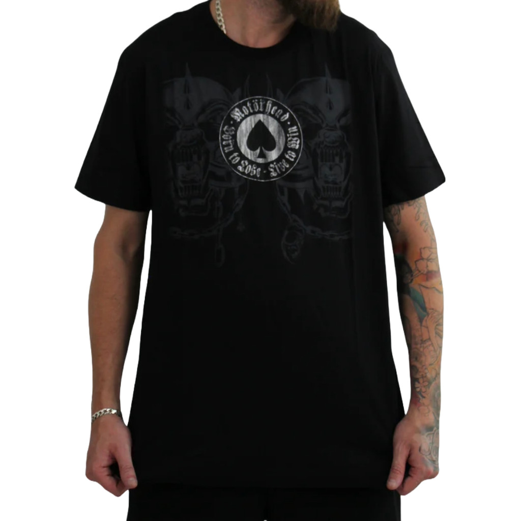 Camiseta Motorhead Born To Lose 1