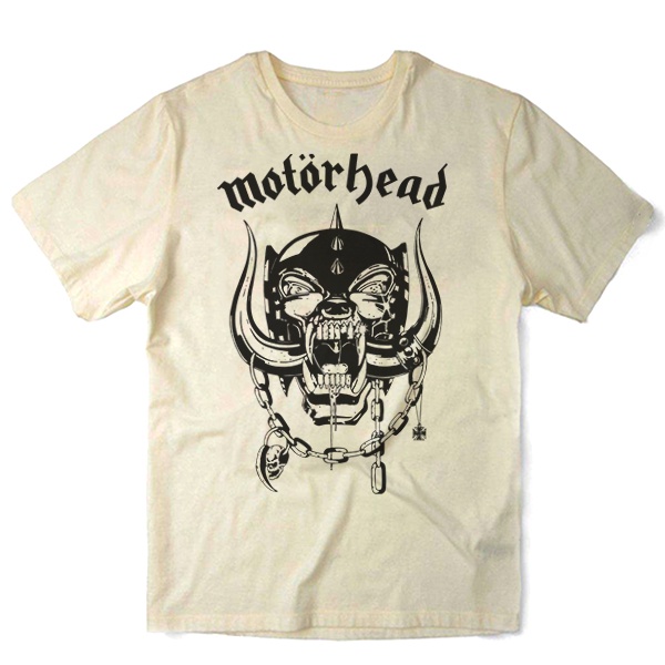 Camiseta Algodao Motorhead Born To Lose Banda Rock Classico Unissex