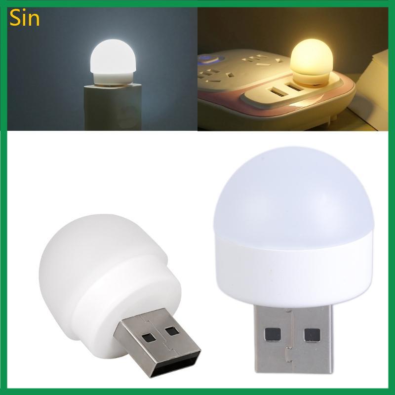 Cute USB LED Lâmpada Night Light Round Book Lamp Surpresa Para Namorada