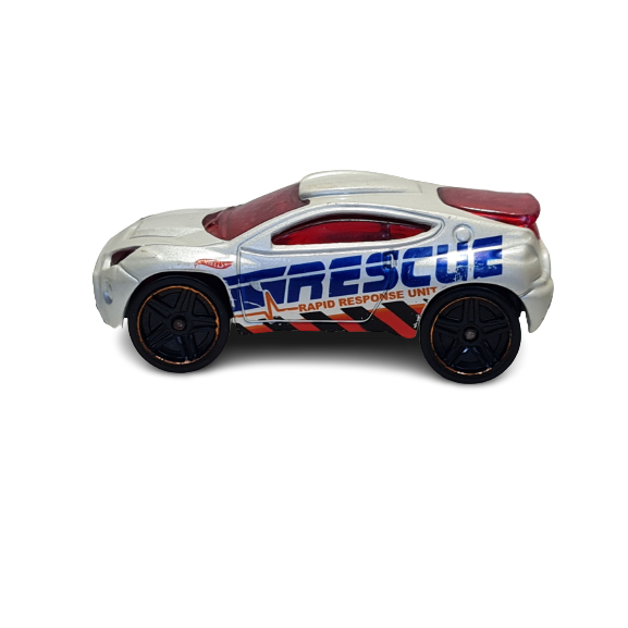 TOYOTA RSC RESCUE FIVE PACK CITY WORKS 2013 HOT WHEELS 1:64 LOOSE