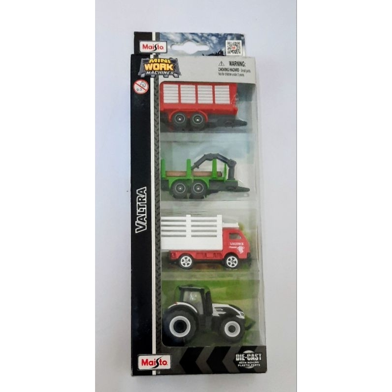 MAISTO - MINI WORK MACHINES - PACK VALTRA