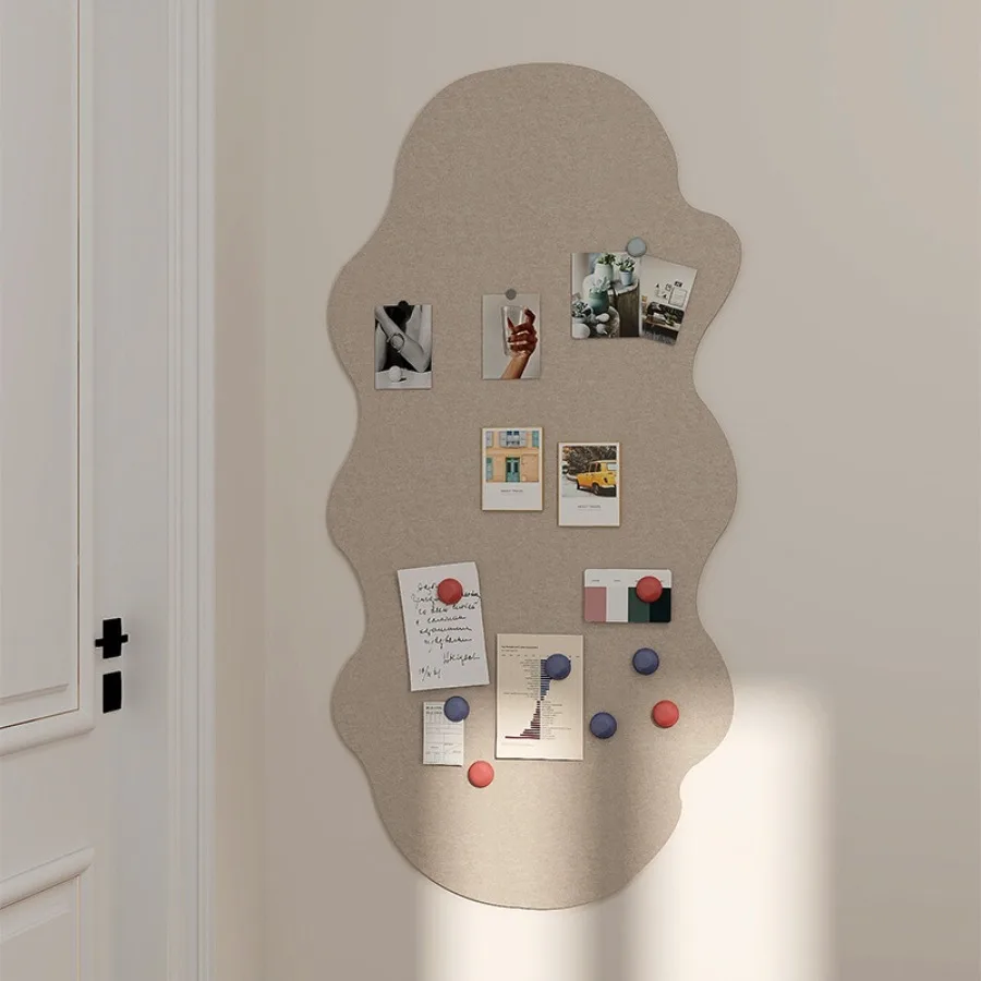 Photo Message Board Wall Stickers Thickened Felt Board Culture DIY Foldable Home Decoration Art Wall Decor Wall Decals