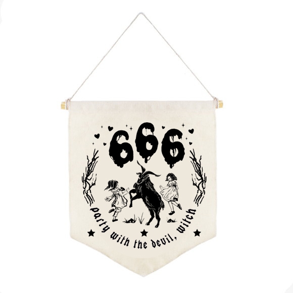 Flâmula Party With The Devil || Decor Decoração Tumblr Aesthetic Pinterest Pentagrama Bruxa Witch