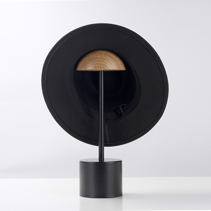 55T5 Creative modern Italian-style solid wood and wrought iron hat stand, perfect for decorating model homes, adding art