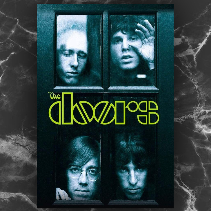 Poster Banda The Doors 42x30cm Tamanho Grande Capa de Álbum Cartaz Premium Wallpaper Big Size Posters Parede