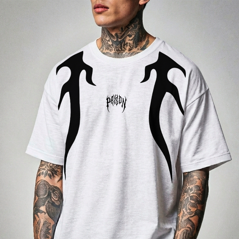 Camiseta Streetwear Priison HipHop Street Culture 100% Algodão Descolada Unissex