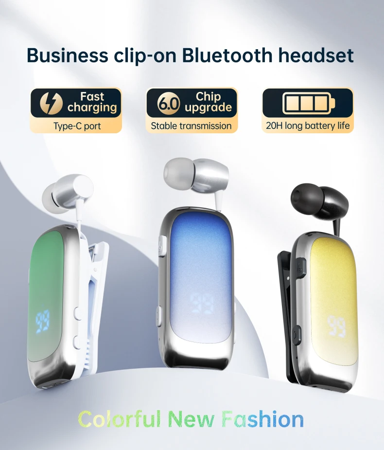 Hebrew K88 Pro Fone Bluetooth наушники Mini Business Headphones Wireless Earphone Bluetooth V6.0 Earbud Handsfree Clip Headset