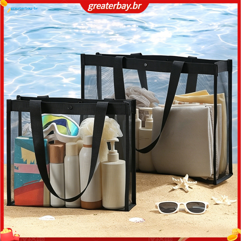 Large Capacity Foldable Storage Bag – Portable Washable Outdoor Tote Toiletry Cosmetic Carrying Case for Beach Pool Ca