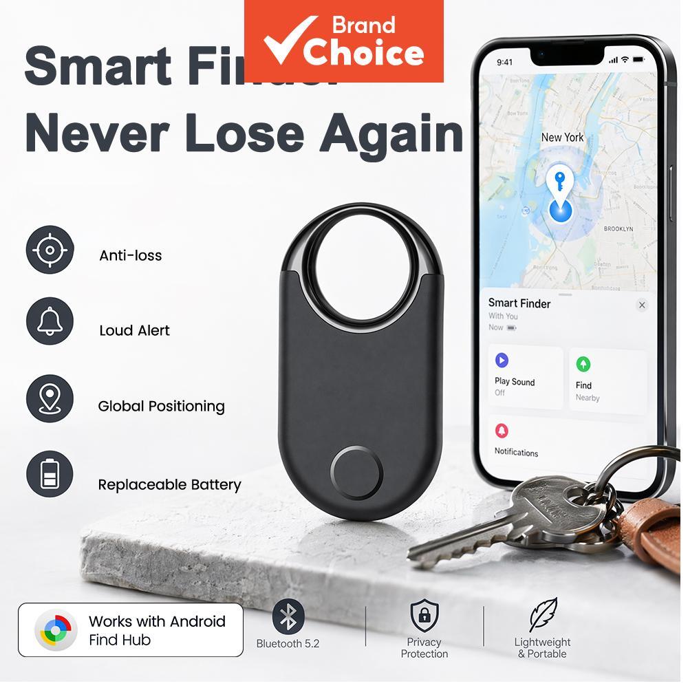 Rastreador Bluetooth Smart Tag para Android, Compatível com Google Encontre Meu Dispositivo