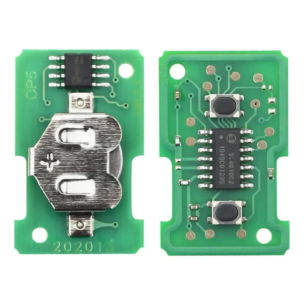 Placa Telecomando 2 Botões Controle Para Meriva 2002 A 2012