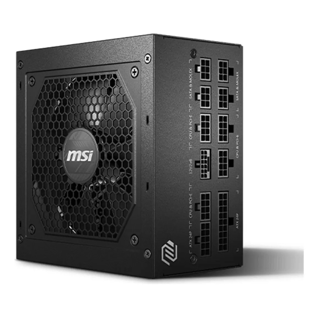Fonte ATX MSI MAG A850GL PCIE5, 850W, 80 Plus Gold 306-7ZP8A39-CE0