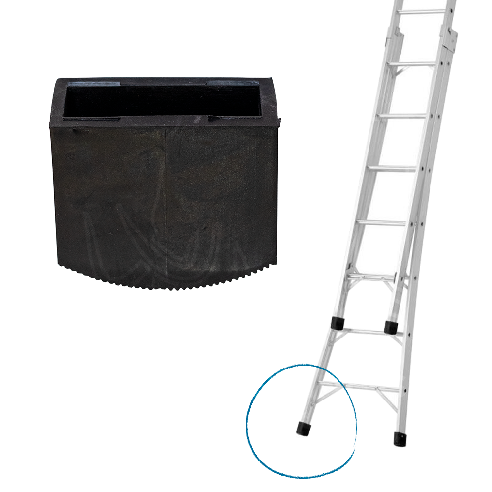 Ponteira Externa De Escada 21x63 Borracha
