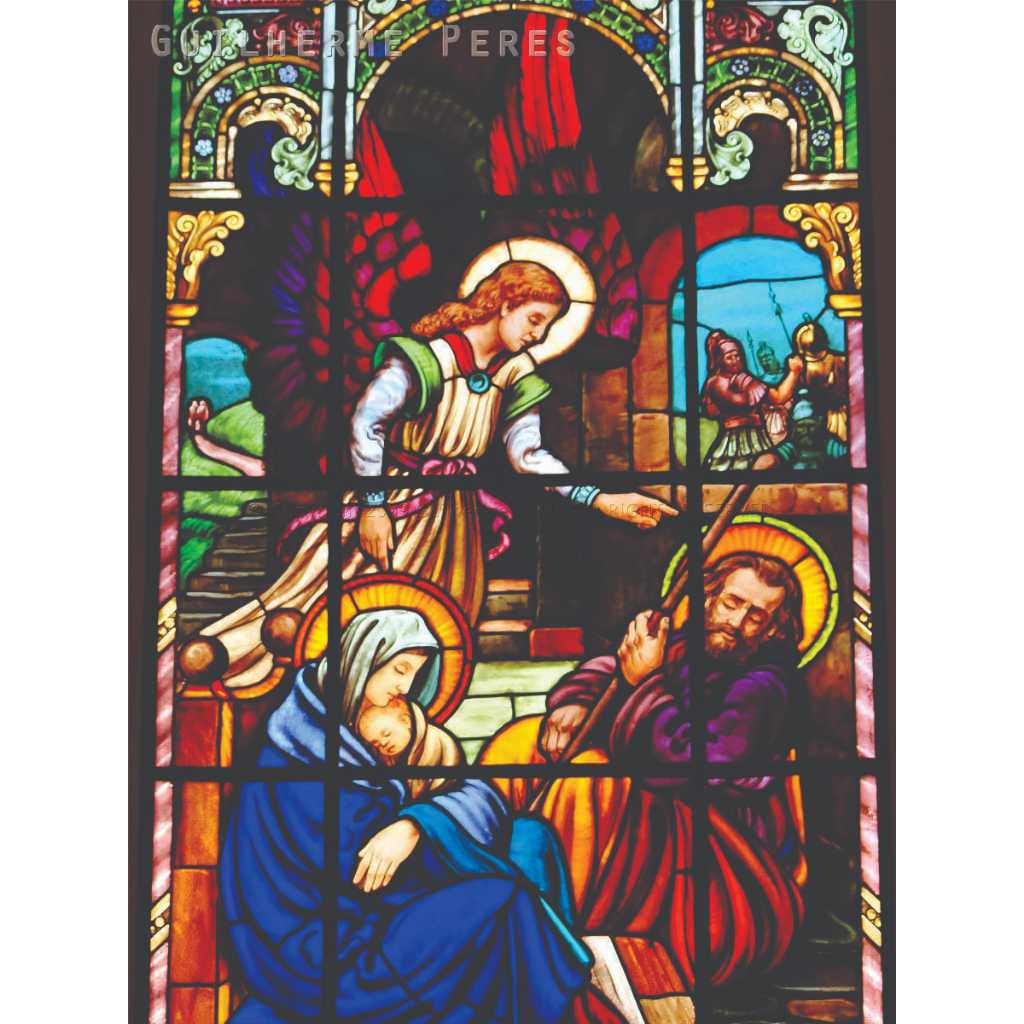 Adesivo personalizado 3 de 30x135cm arte a escolher Vitral
