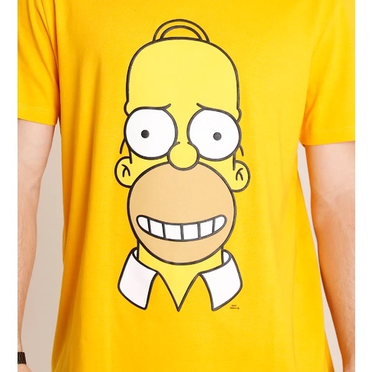 Camiseta Camisa Masculina Homer Simpson Os Simpsons Store Novo!