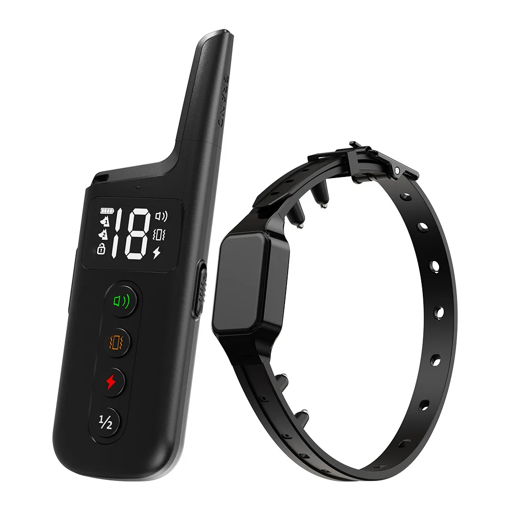 New Surround Training Collar Dog 500m Anti Bark Dog Collar Waterproof Rechargeable Pet Remote Control Electric Collar For Dogs