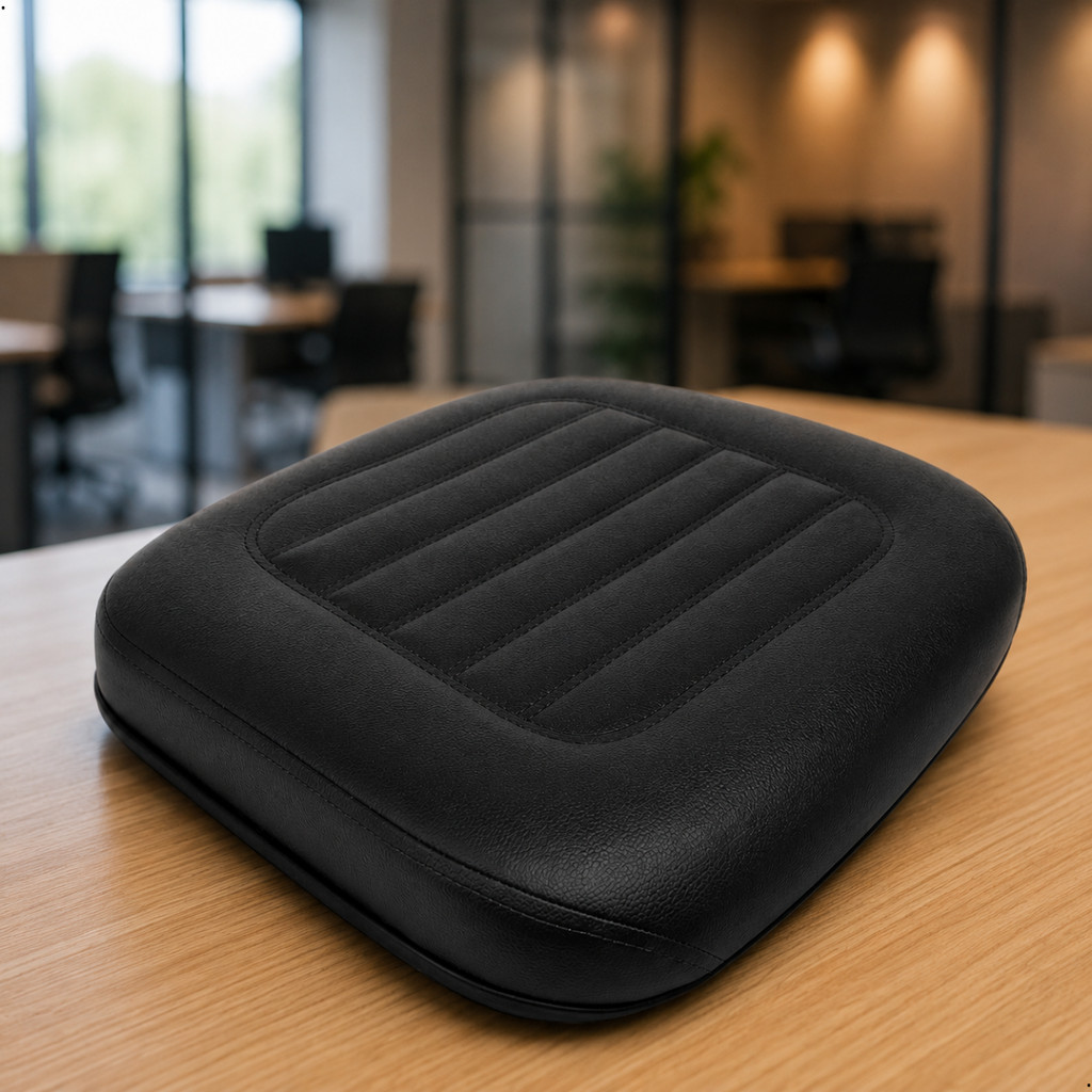 Assento Preto para Cadeira Diretor Escritório Arkad com Furação Back System