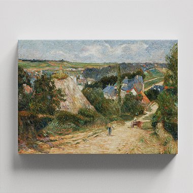 Quadro Canvas Entrance to the Village of Osny Borda Infinita 60x90cm