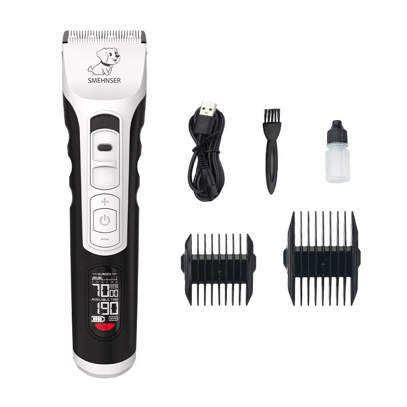 Electric Pet Clippers Cat Dog Hair Shaver Rechargeable Hair Shears Pet Cleaning Products Kit Dogs Grooming Supplies Accessories