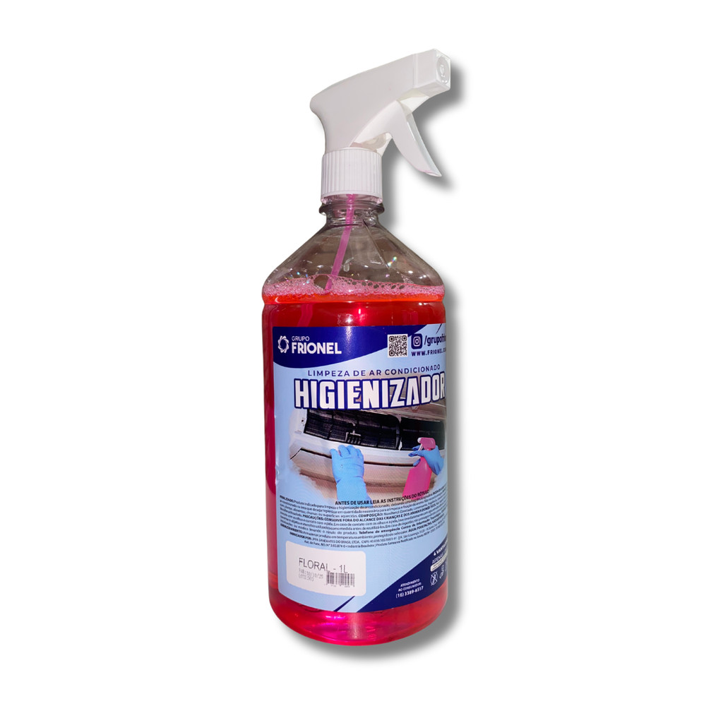 LIMPADOR BACTERICIDA PARA AR CONDICIONADO FLORAL 1 LITRO
