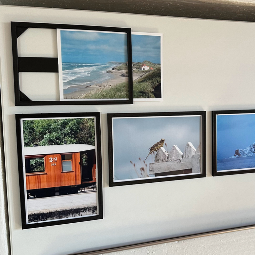 Porta Retrato Magnético 10x15 cm para Geladeira | Moldura Porta Foto com Ímã | Decoração e Presente