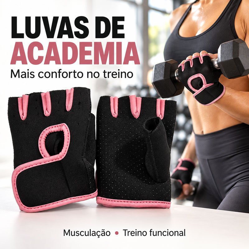 Gym Training Gloves Pair Unisex Non-Slip Half Finger Cycling Glove for Gym and Bodybuilding, Fitness and Training