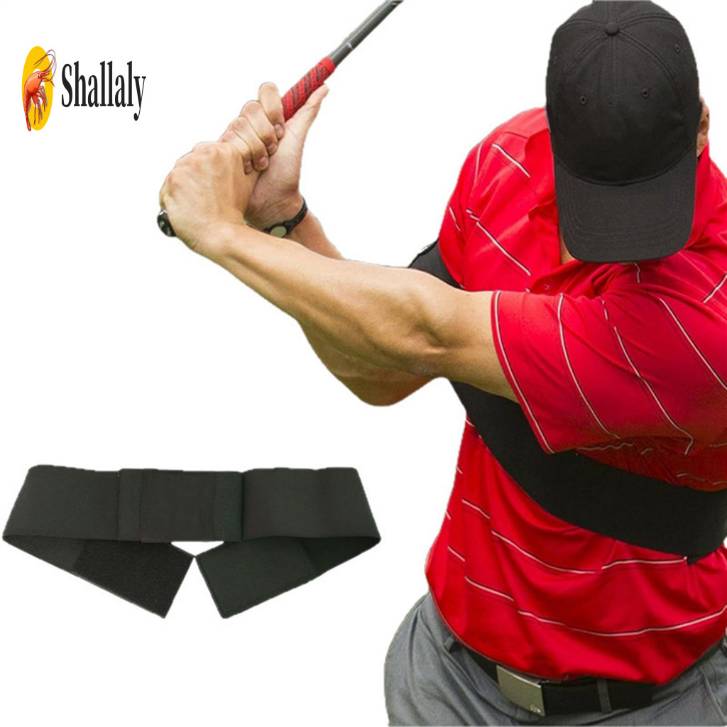 Golf Swing Improvement Tool Beginner Aid Trainer Arm Band for Men Women – Elastic Posture Corrector Practice for Begin