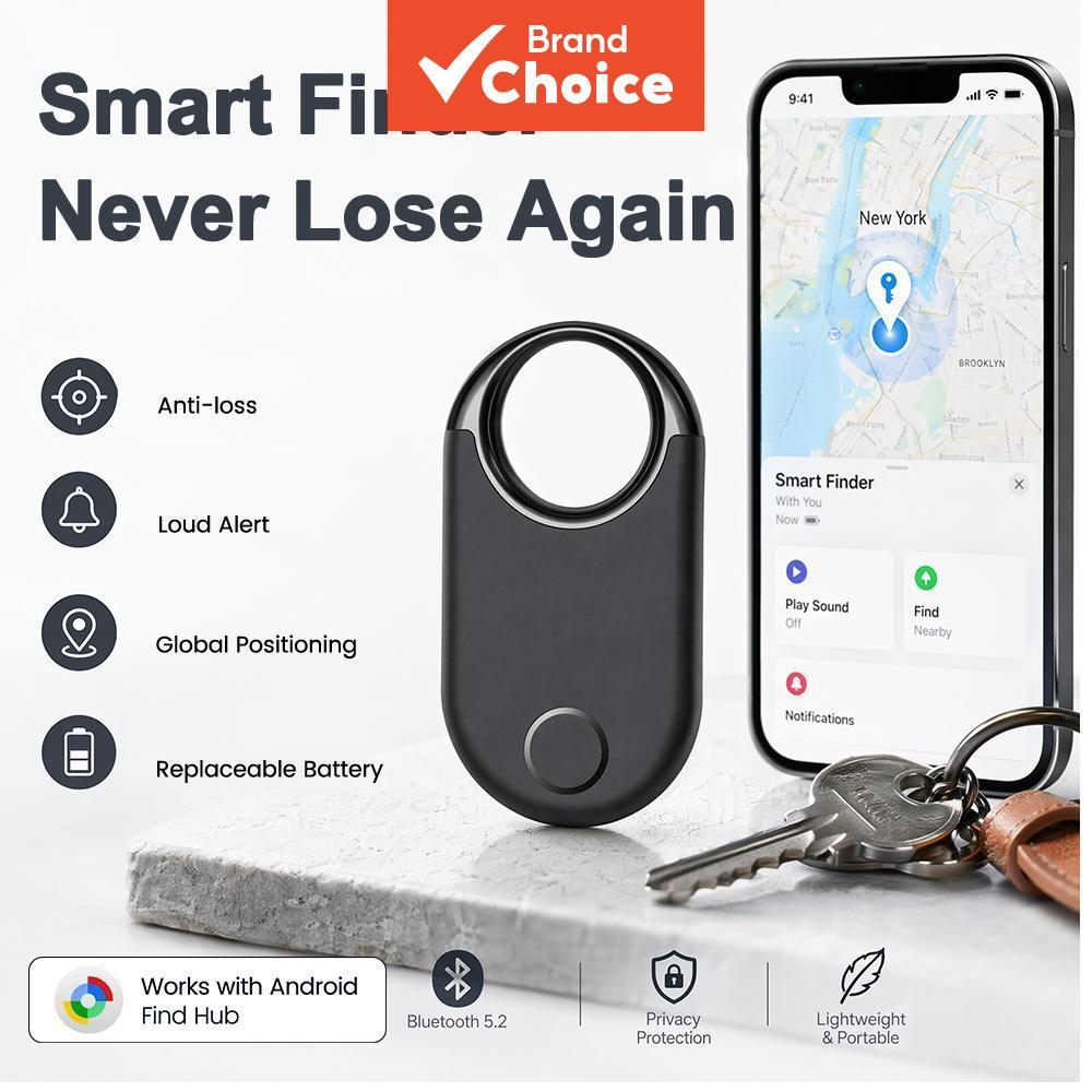 Etiquetas inteligentes Android, Rastreador Bluetooth, Compatível com Google Encontre Meu Dispositivo, Localizador para