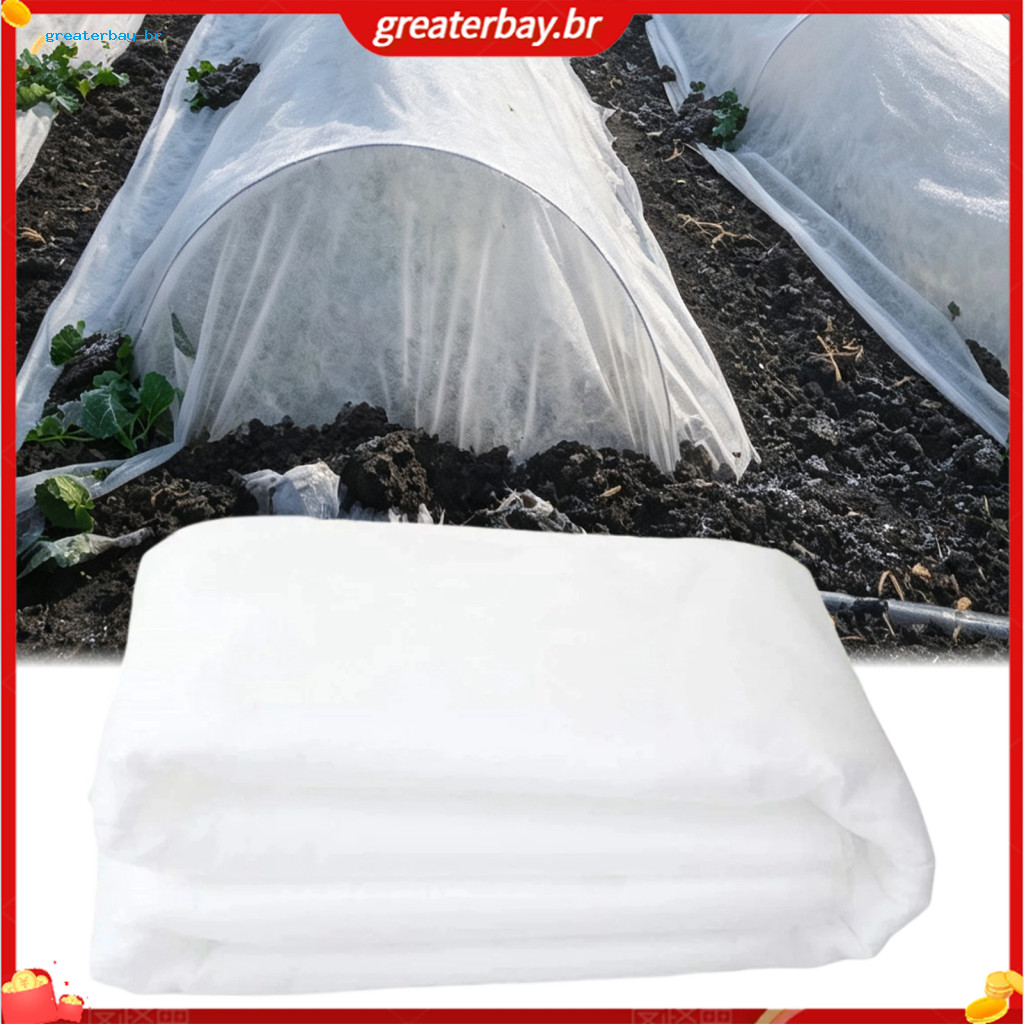 Garden Plant Frost Protection Cover – Breathable Non-woven Fabric Row Blanket for Seedlings Vegetables Raised Beds Win