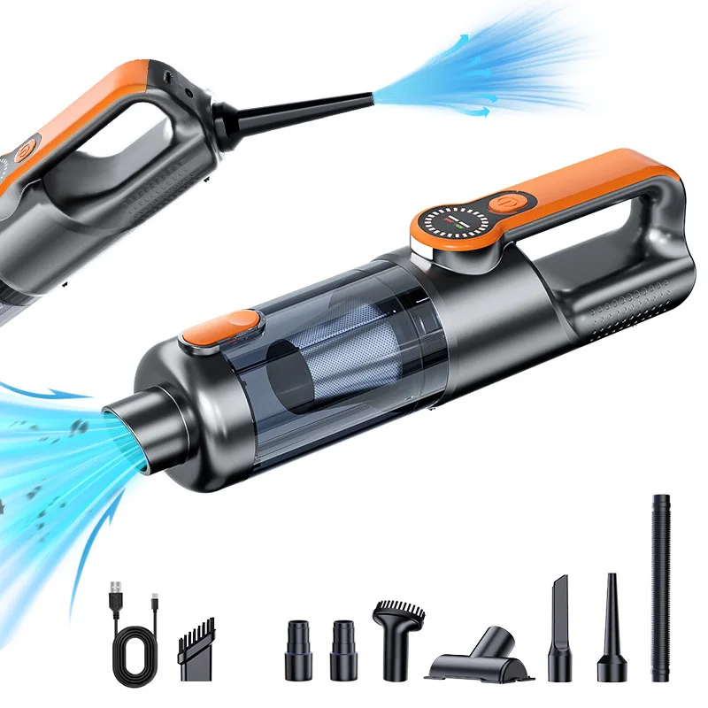 Handheld Car Vacuum Cleaner 17000PA High Power Strong Suction Household/Car Large Suction Vacuum Cleaner Convenient