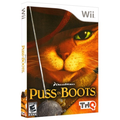 Jogo Nintendo wii Puss in Boots