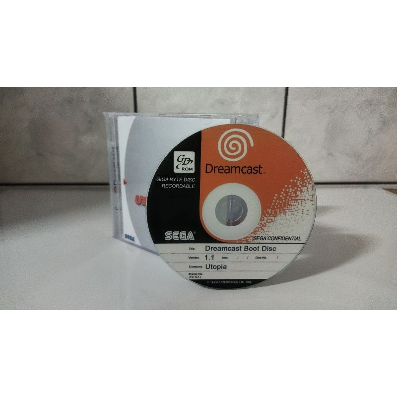 Utopia Boot CD Sega Dreamcast