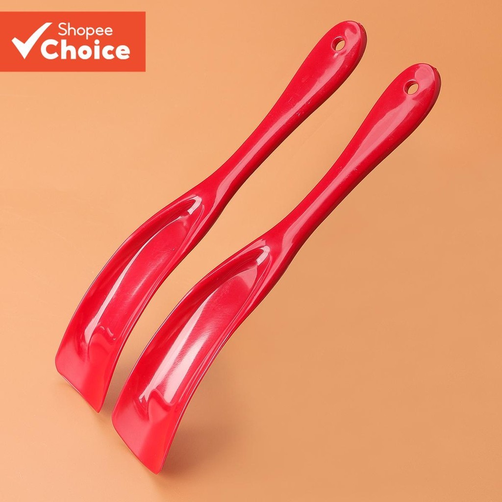 1 Par De Buzina De Sapato De Plástico , Chifres Viagem Portáteis . Ajudante Com Colher Durável Para Homens , Mulheres ,