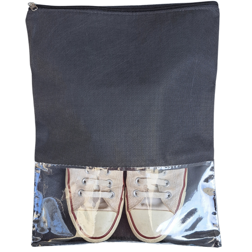 10 Unidades Sacos Com Visor Guardar Sapatos Viagem Casa