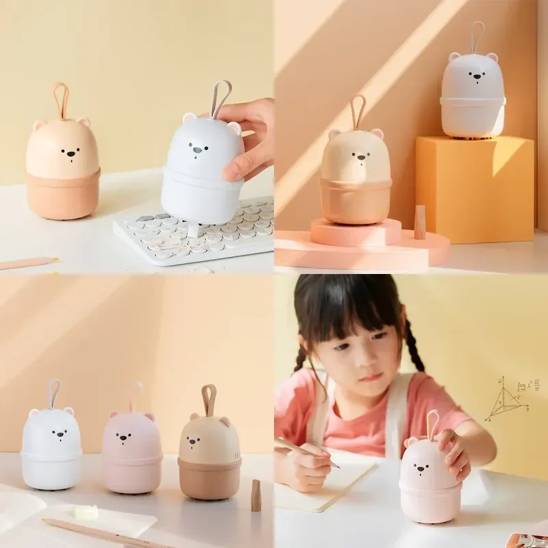 Cute Design Desktop Rechargeable Smart Mini Vacuum Cleaner Portable Handheld Vacuum Cleaner Car Home Office