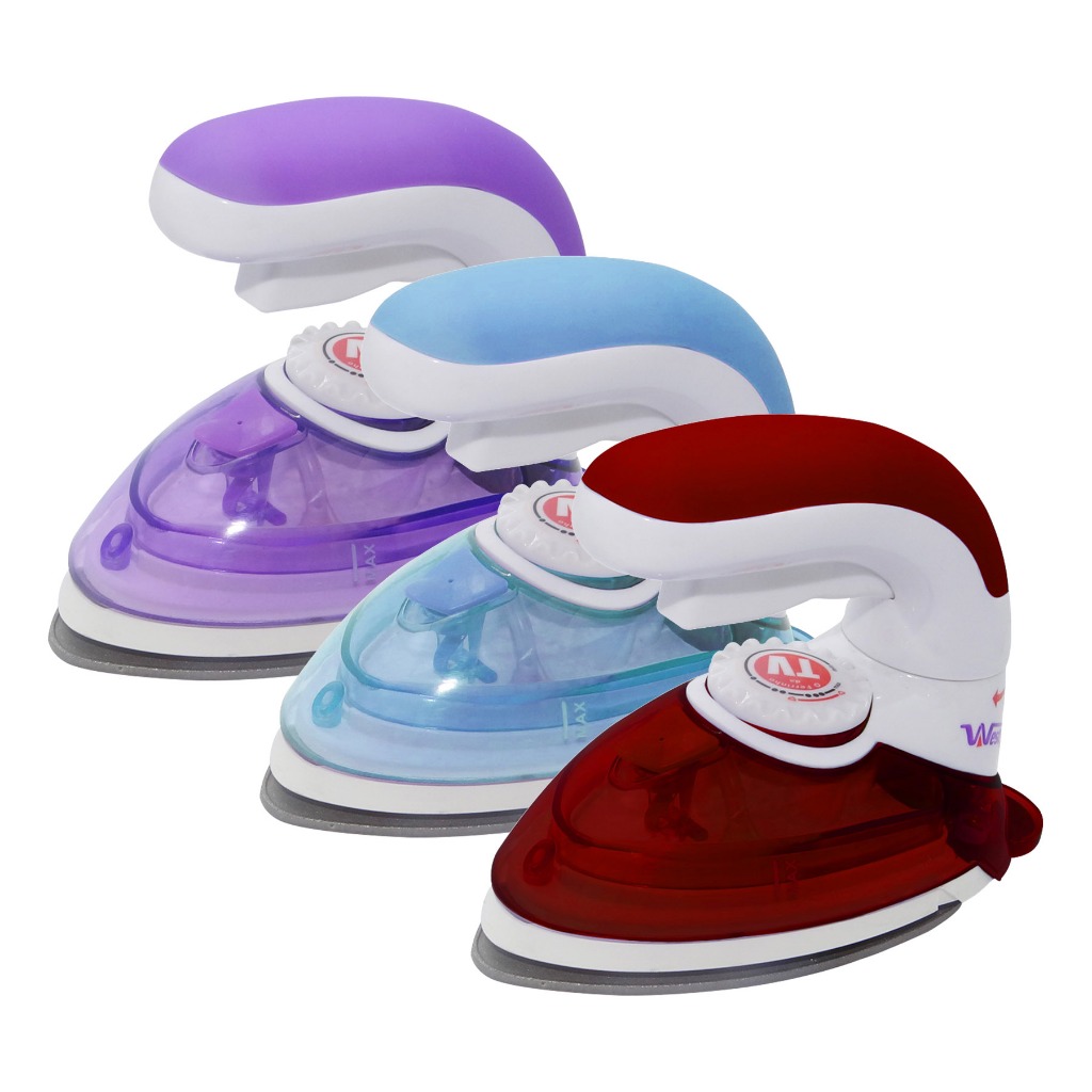 Mini Ferro Passar Portátil Vaporizador Steamer Viagem 3 em 1 W-777