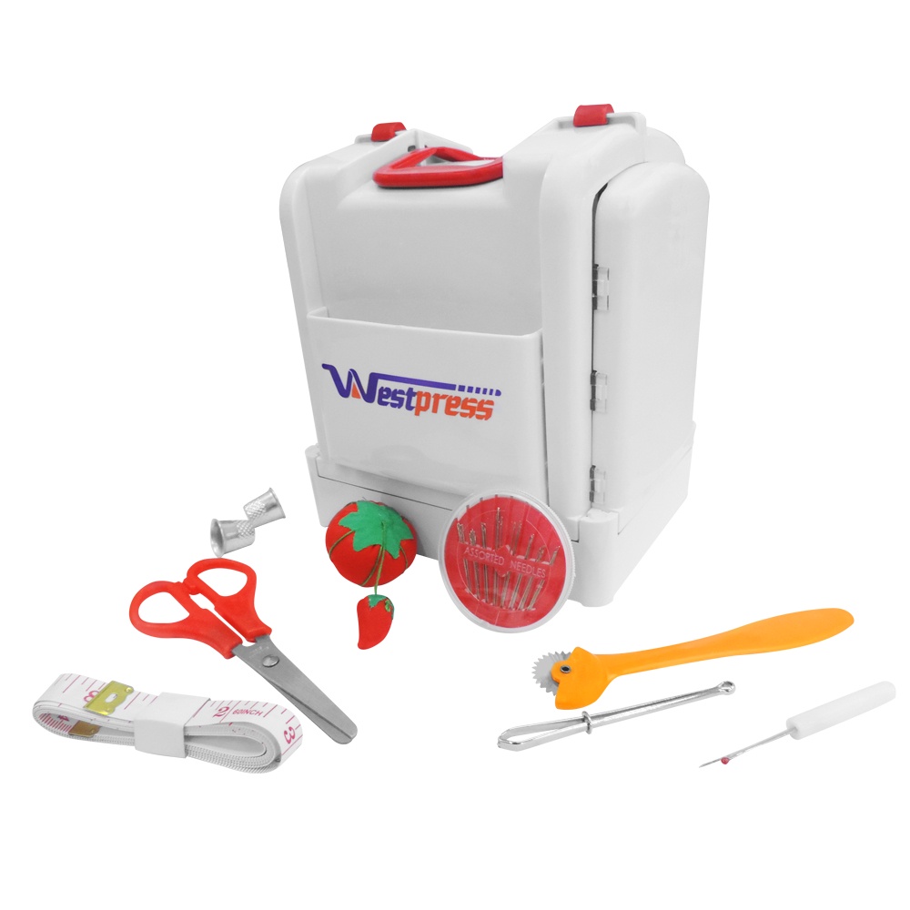 Kit Costura Maleta Grande organizador Viagem Costura Pronta Entrega Envio Imediato