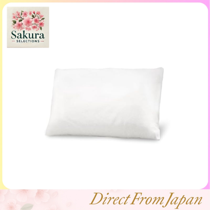 Travesseiro Iris Plaza, fabricado no Japão, altura ajustável, respirável, estrutura rígida, baixa emissão de poeira, oferece suporte firme para a cabeça e o pescoço, lavável à máquina, menos propenso à umidade, em tela, tamanho M, branco.