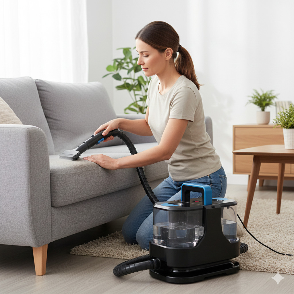 Higienizadora Extratora Limpeza Profunda Colchão Sofá Voltagem:110V