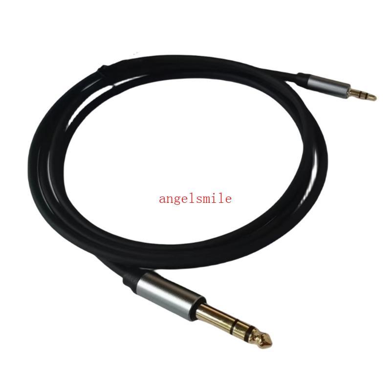 Ace 3 5mm A 6 5mm Adaptador Cabo Auxiliar AUX Macho 6 5mmJack Para Estéreo Misturar Amplificador CDPlayers